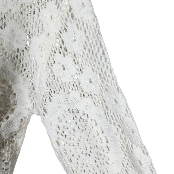 MNG OPEN KNIT CROPPED TOP - Picture 5 of 8